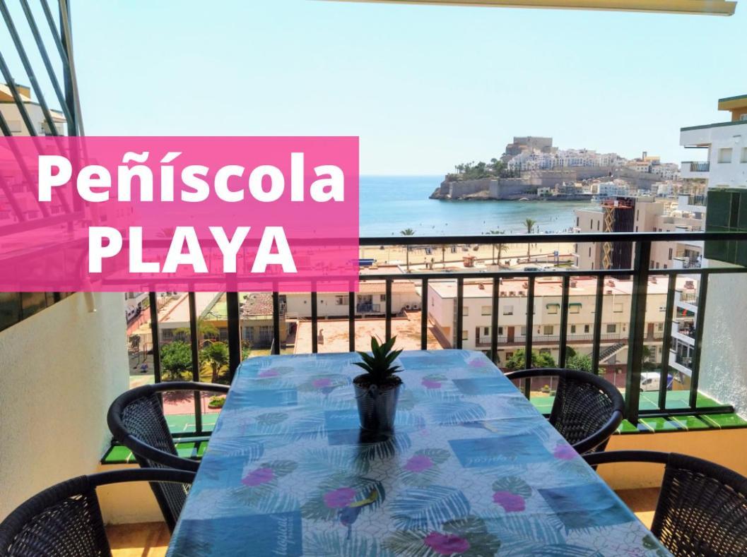 New! Peniscola Playa 1A Linea 아파트 외부 사진