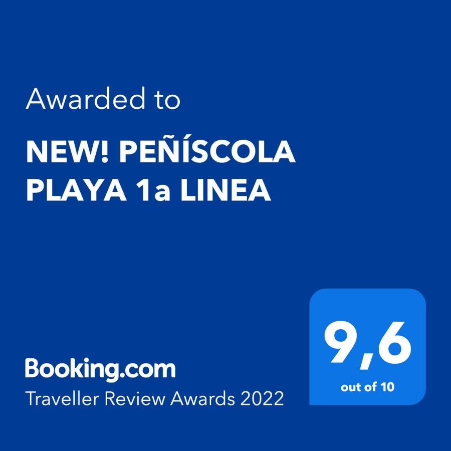 New! Peniscola Playa 1A Linea 아파트 외부 사진