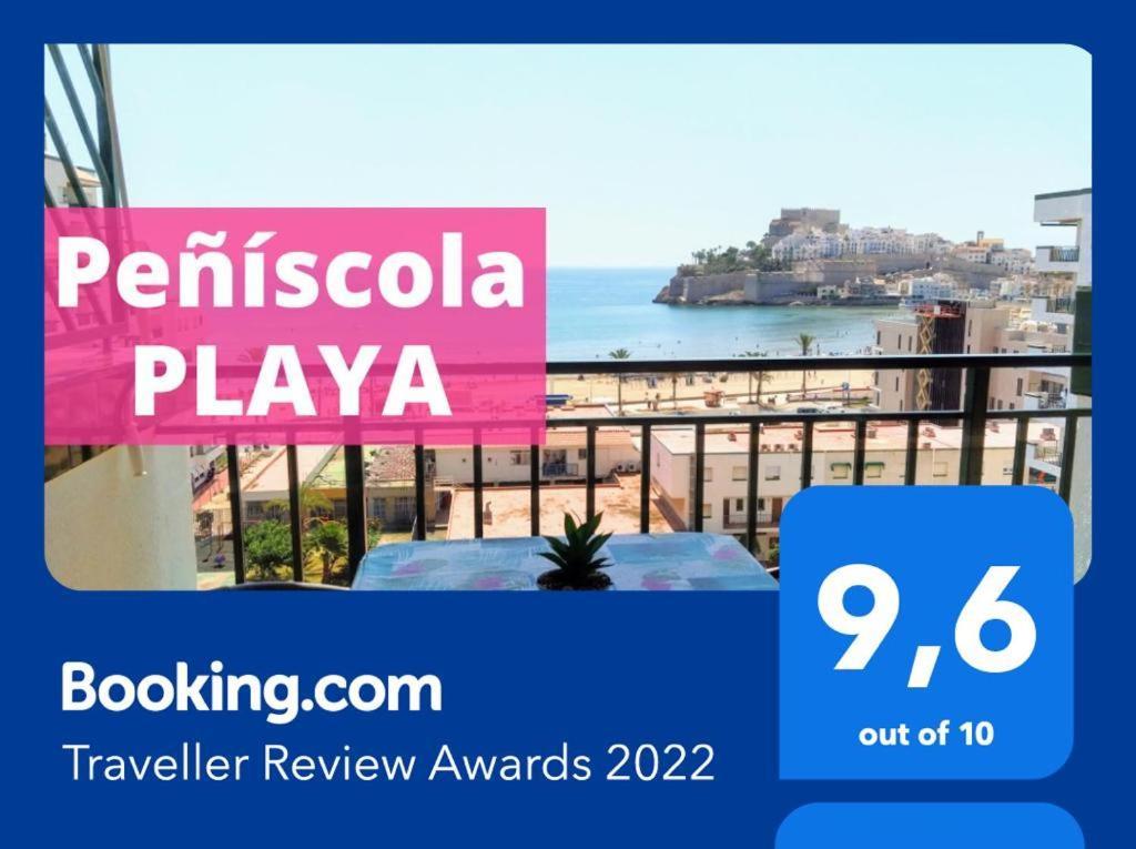 New! Peniscola Playa 1A Linea 아파트 외부 사진