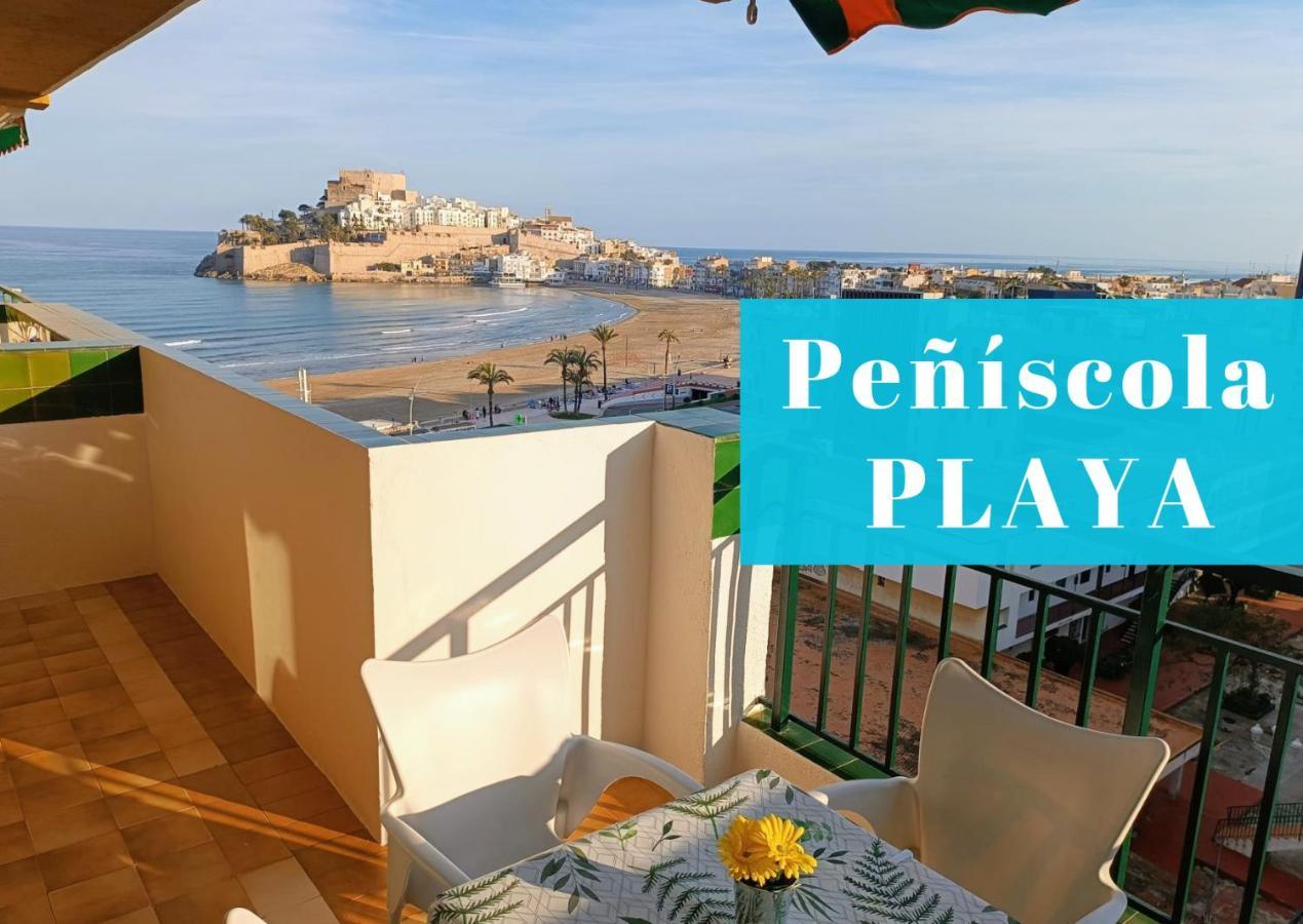 New! Peniscola Playa 1A Linea 아파트 외부 사진